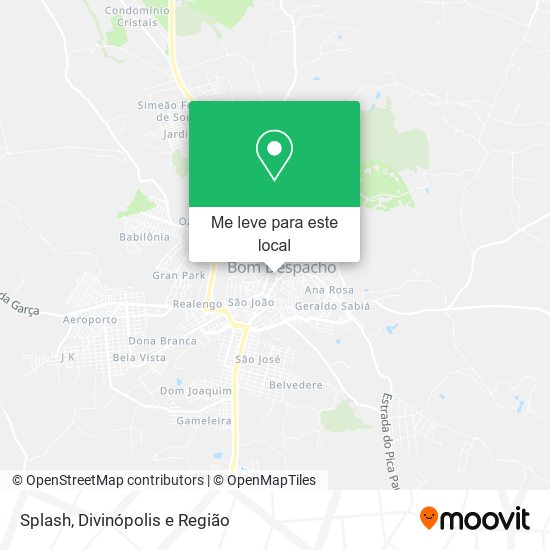 Splash mapa