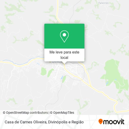 Casa de Carnes Oliveira mapa