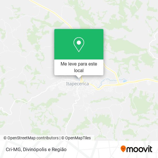 Cri-MG mapa