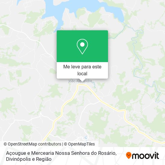 Açougue e Mercearia Nossa Senhora do Rosário mapa