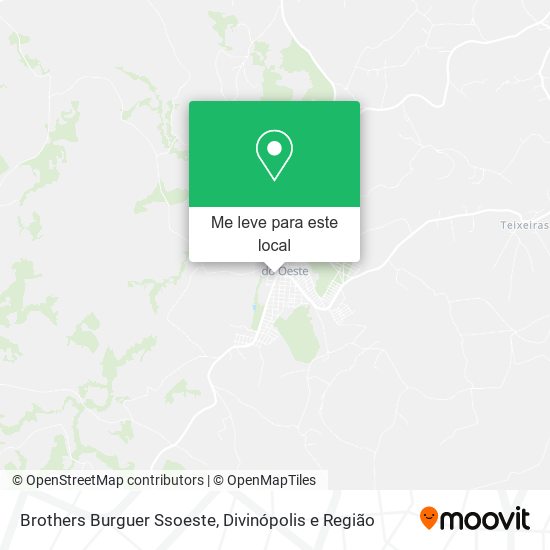 Brothers Burguer Ssoeste mapa