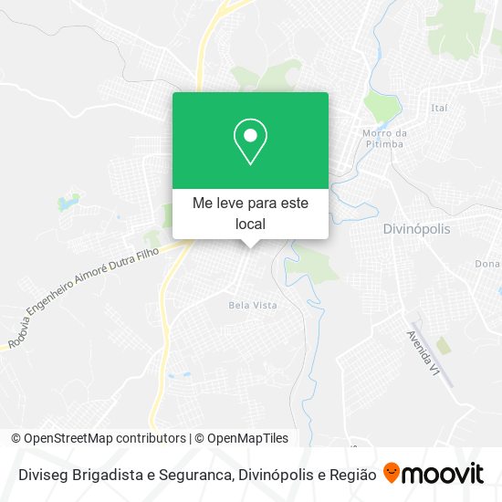 Diviseg Brigadista e Seguranca mapa