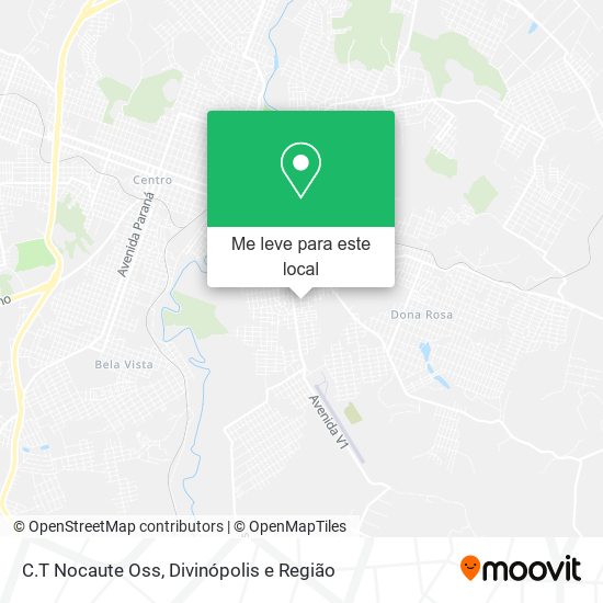 C.T Nocaute Oss mapa