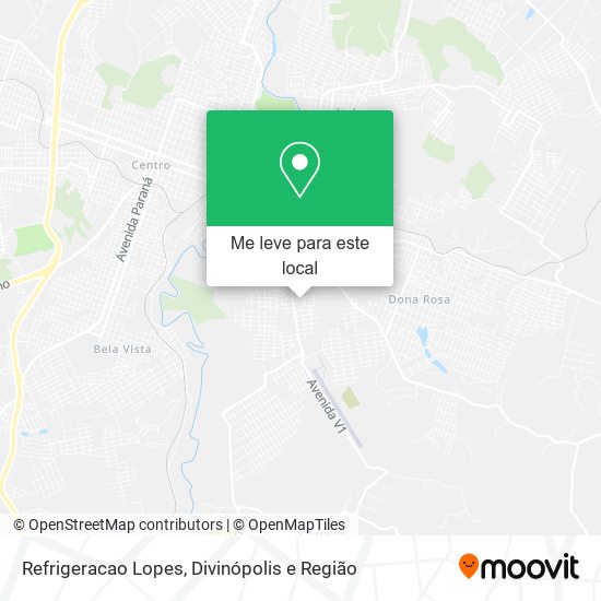 Refrigeracao Lopes mapa