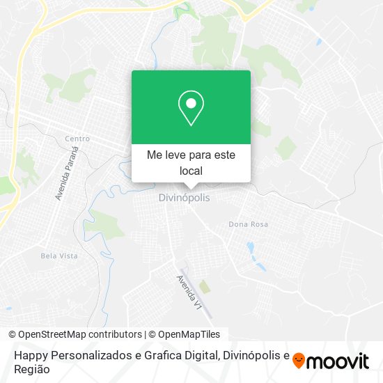 Happy Personalizados e Grafica Digital mapa