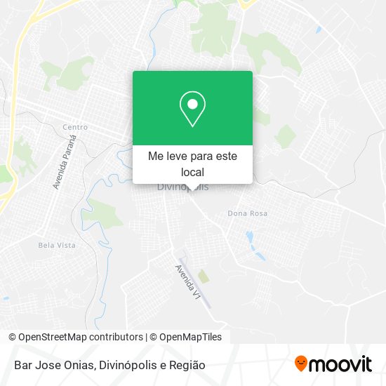 Bar Jose Onias mapa