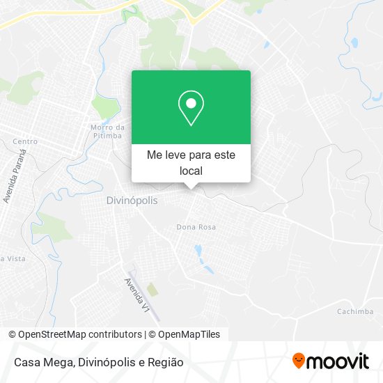 Casa Mega mapa