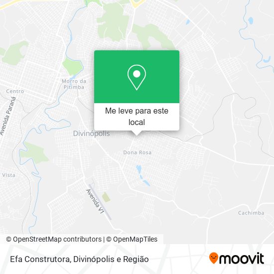 Efa Construtora mapa