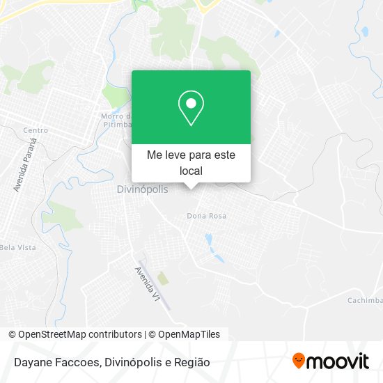 Dayane Faccoes mapa