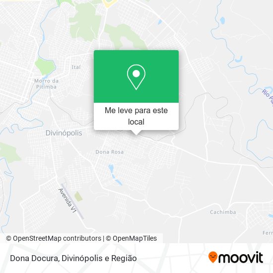 Dona Docura mapa