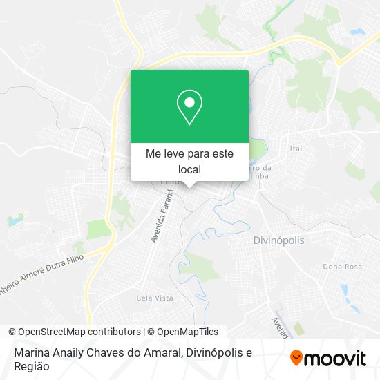Marina Anaily Chaves do Amaral mapa