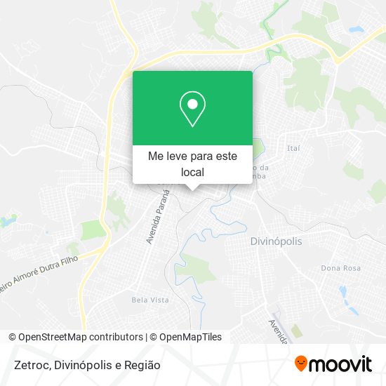 Zetroc mapa