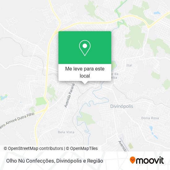 Olho Nú Confecções mapa