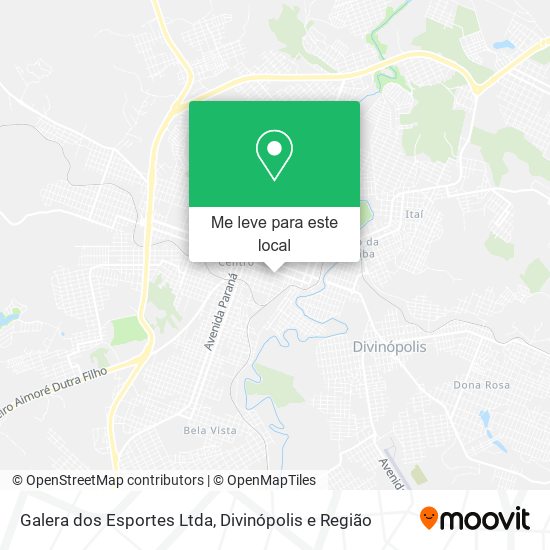 Galera dos Esportes Ltda mapa