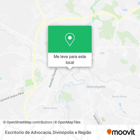 Escritorio de Advocacia mapa