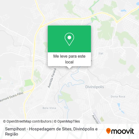 Sempihost - Hospedagem de Sites mapa