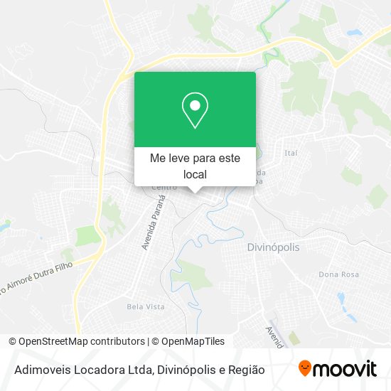 Adimoveis Locadora Ltda mapa