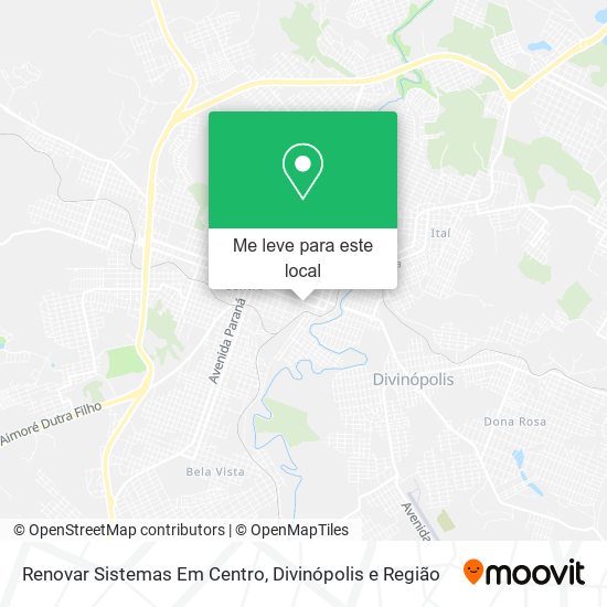 Renovar Sistemas Em Centro mapa