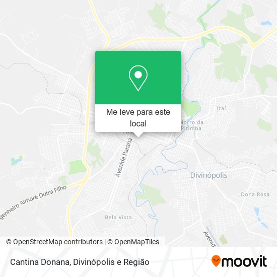 Cantina Donana mapa