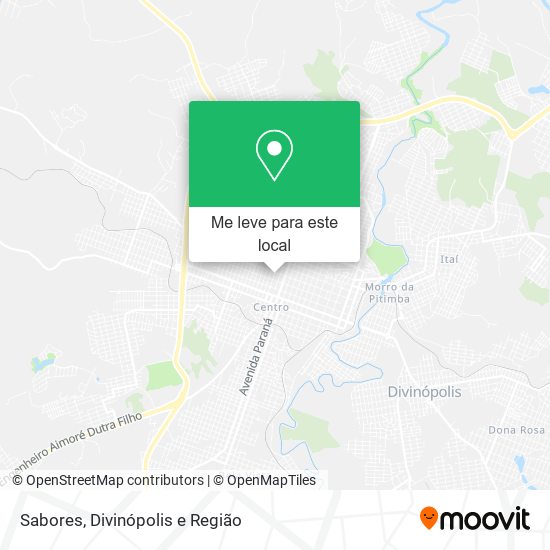 Sabores mapa