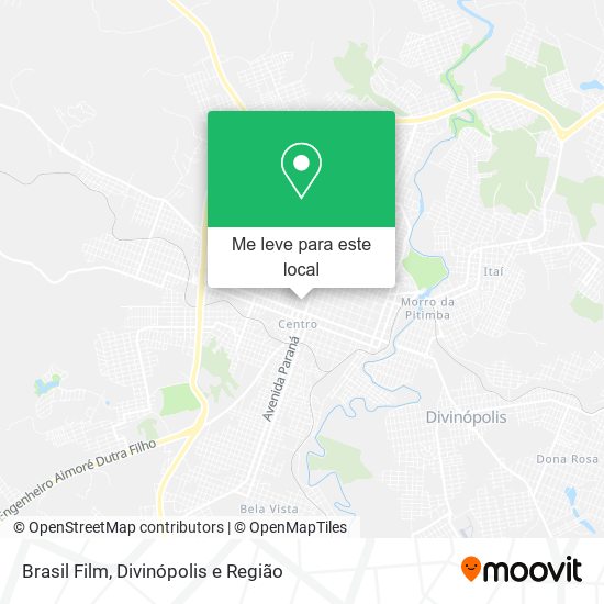 Brasil Film mapa