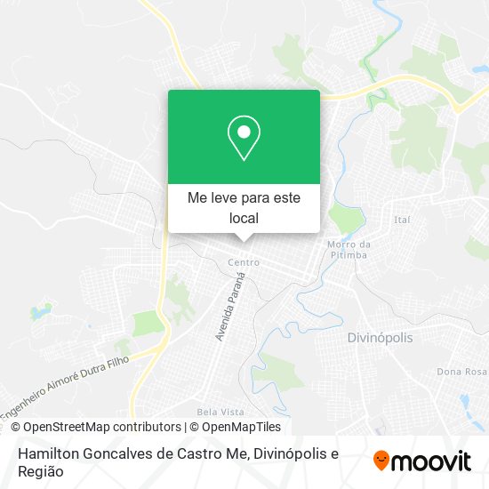 Hamilton Goncalves de Castro Me mapa