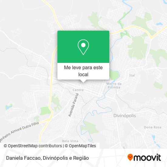 Daniela Faccao mapa