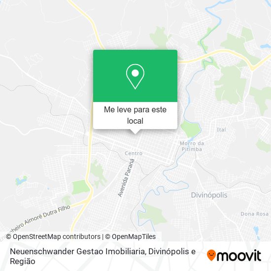 Neuenschwander Gestao Imobiliaria mapa