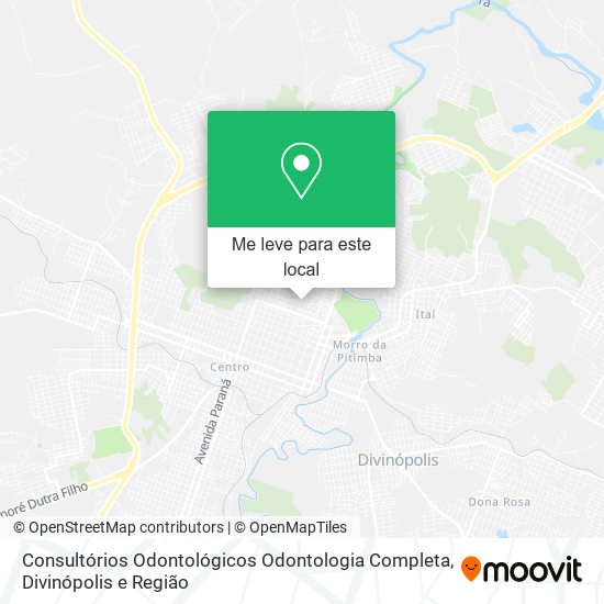 Consultórios Odontológicos Odontologia Completa mapa