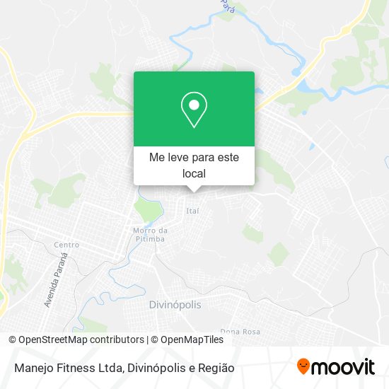 Manejo Fitness Ltda mapa