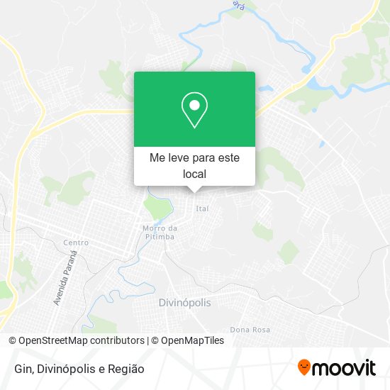 Gin mapa