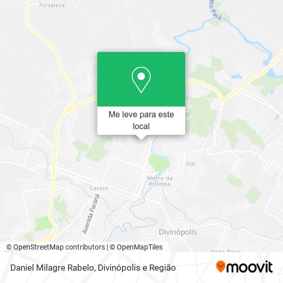 Daniel Milagre Rabelo mapa