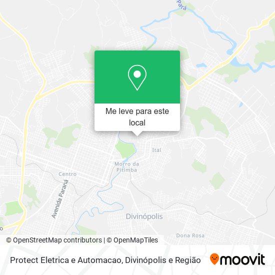 Protect Eletrica e Automacao mapa