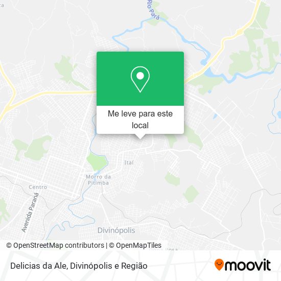 Delicias da Ale mapa