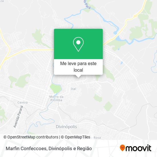 Marfin Confeccoes mapa