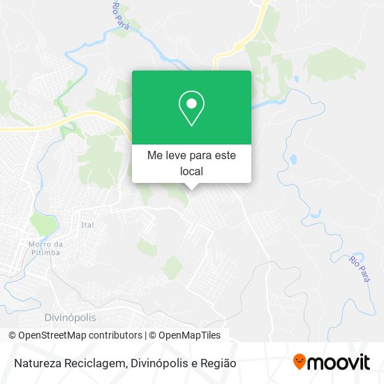 Natureza Reciclagem mapa