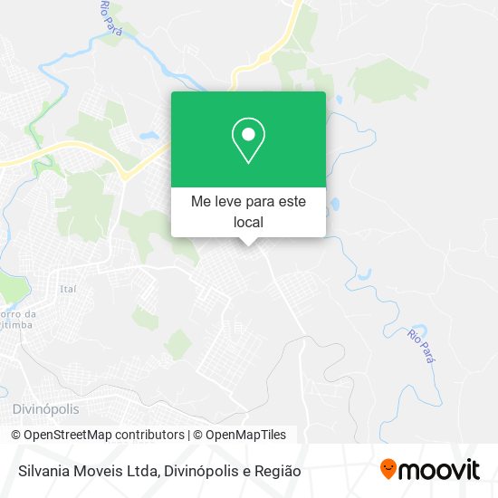 Silvania Moveis Ltda mapa