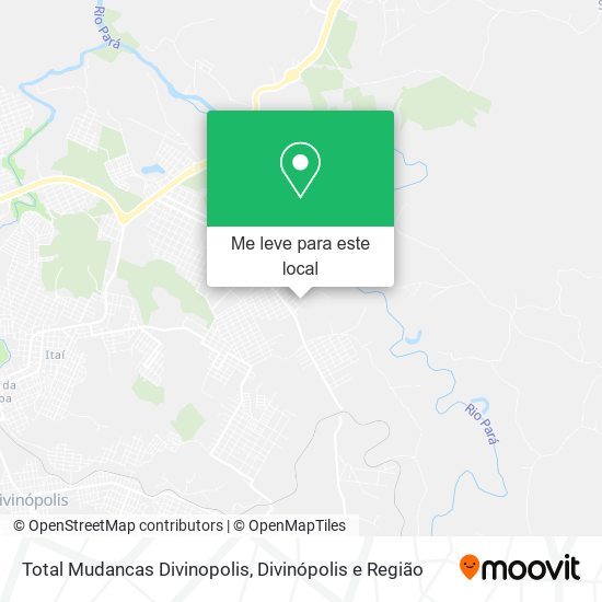 Total Mudancas Divinopolis mapa