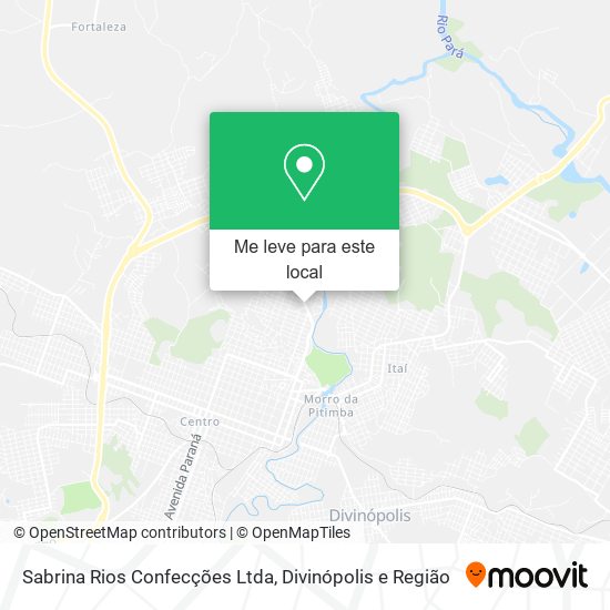 Sabrina Rios Confecções Ltda mapa
