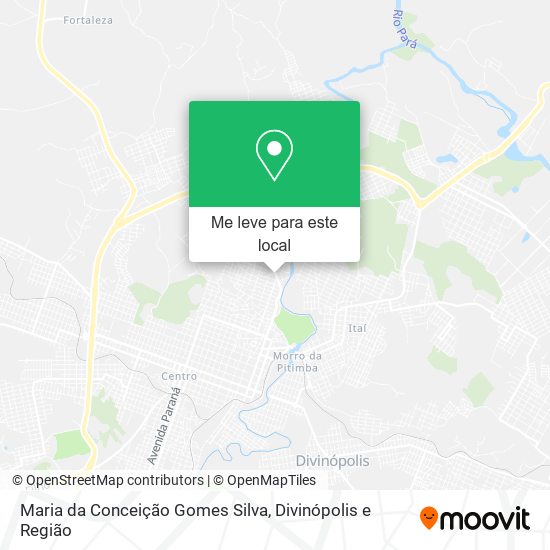 Maria da Conceição Gomes Silva mapa