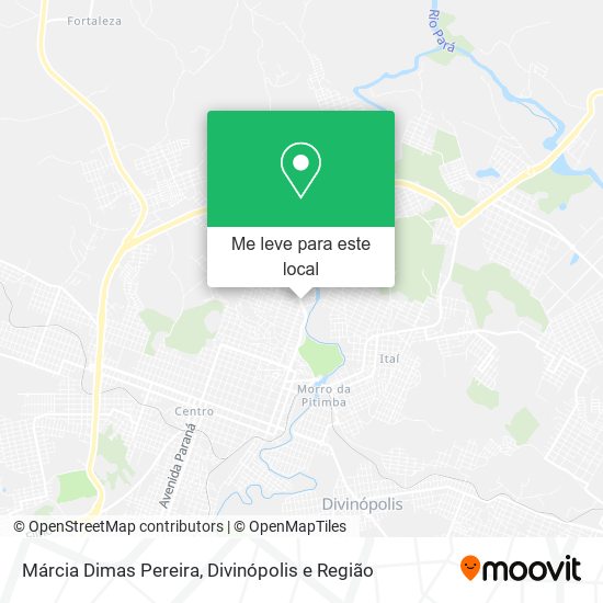 Márcia Dimas Pereira mapa