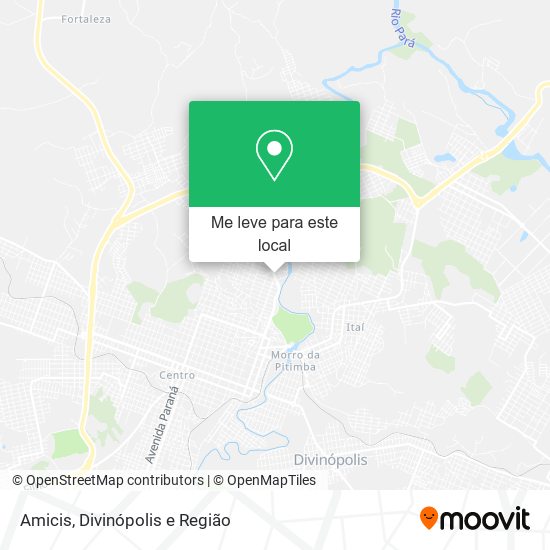 Amicis mapa