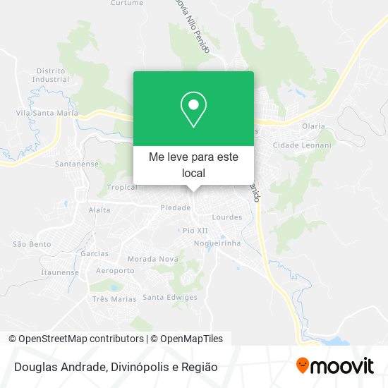 Douglas Andrade mapa
