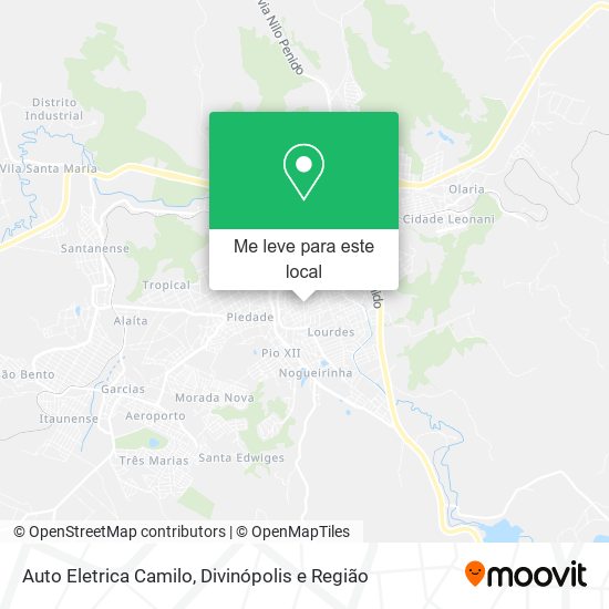 Auto Eletrica Camilo mapa
