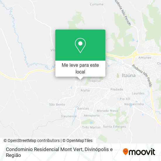 Condominio Residencial Mont Vert mapa