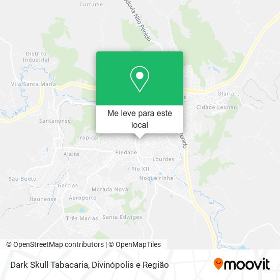 Dark Skull Tabacaria mapa