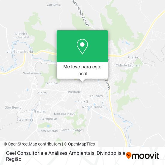 Ceel Consultoria e Análises Ambientais mapa