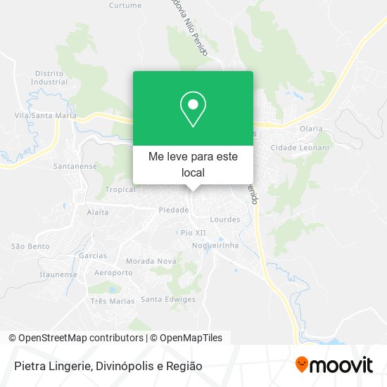 Pietra Lingerie mapa