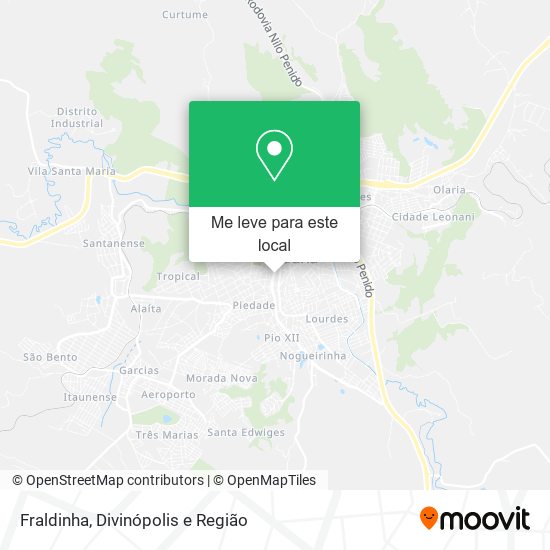 Fraldinha mapa