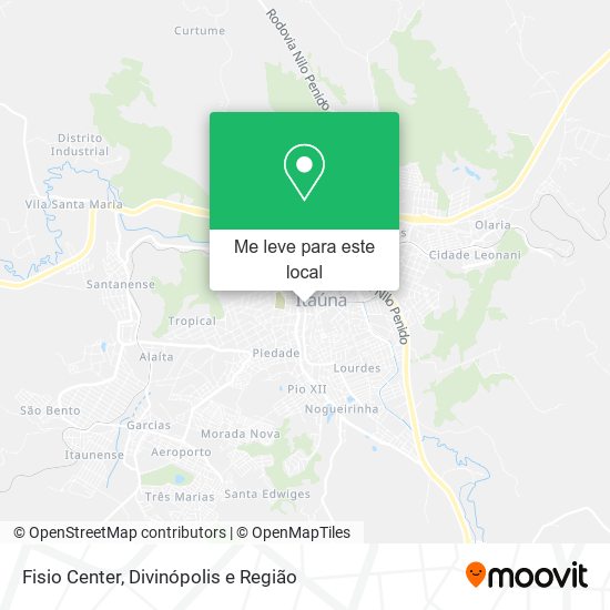Fisio Center mapa